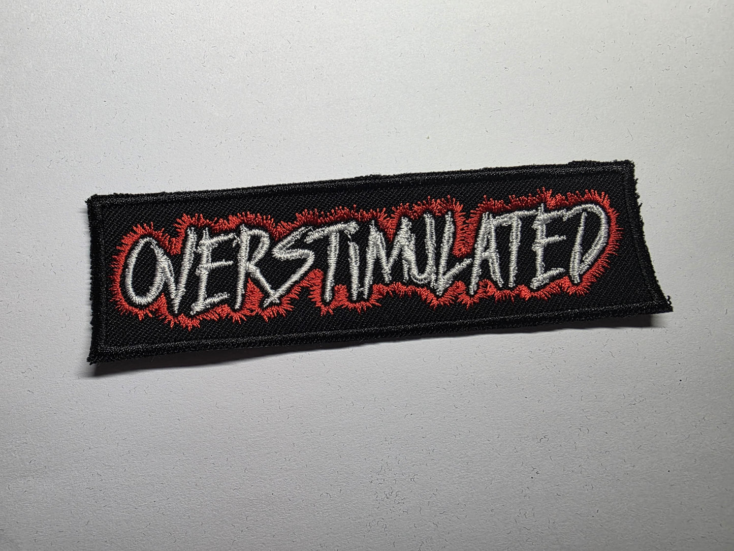 Overstimulated Introvert Neurodiverse Personal Space Embroidered Patch