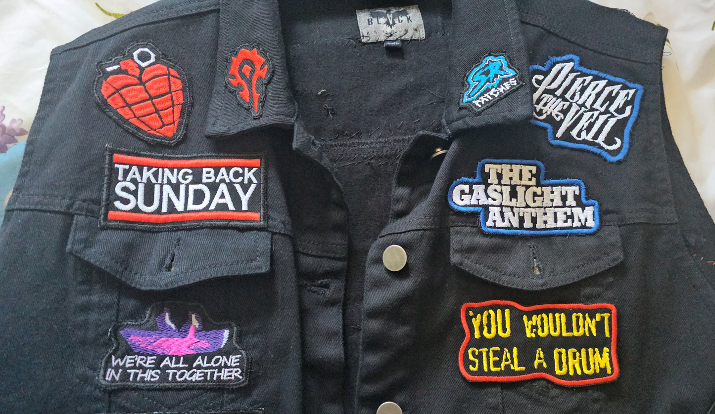 You Wouldn't Steal A Drum Commemorative Patch
