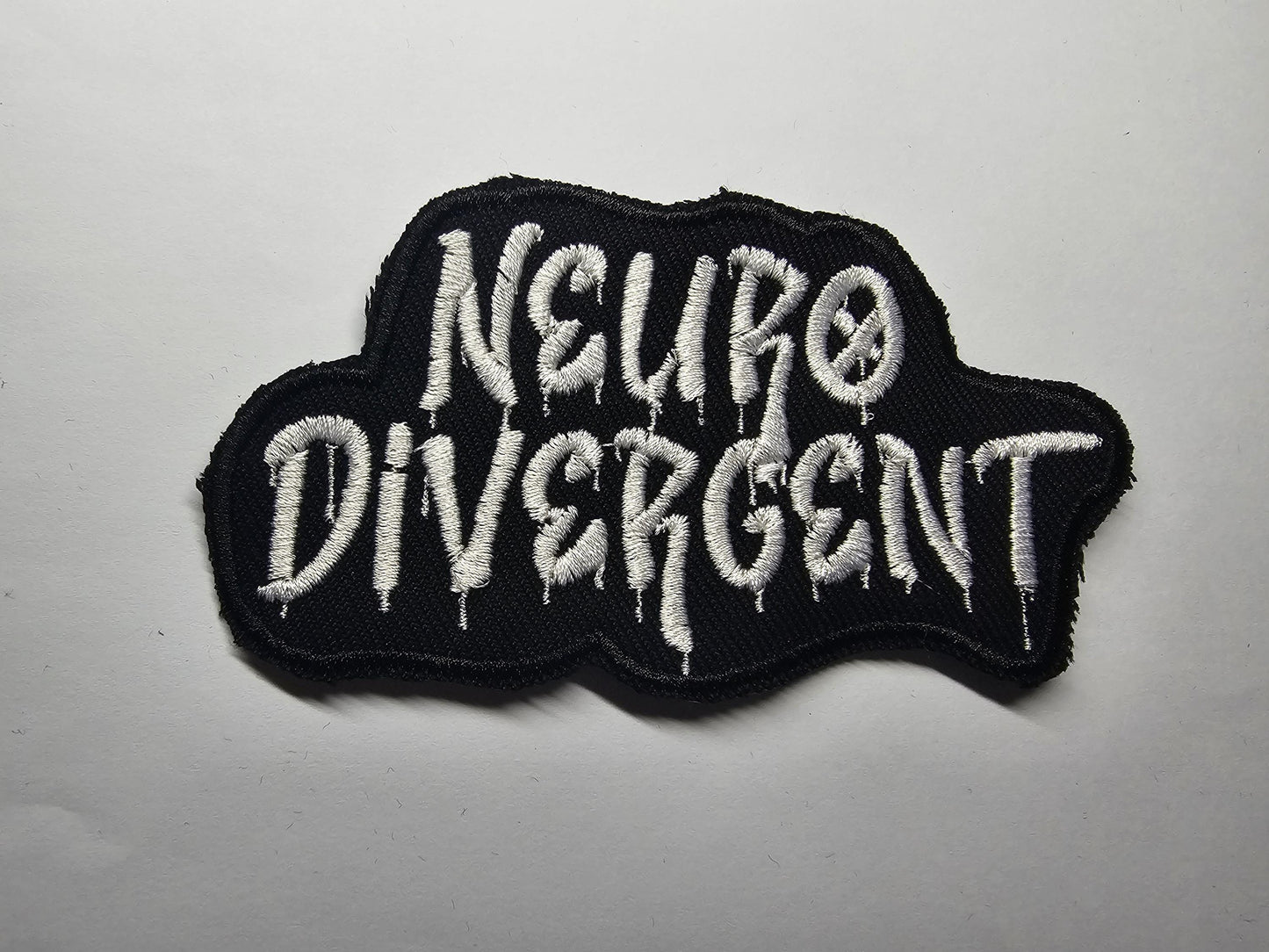 Neurodivergent Graffiti Embroidered Patch