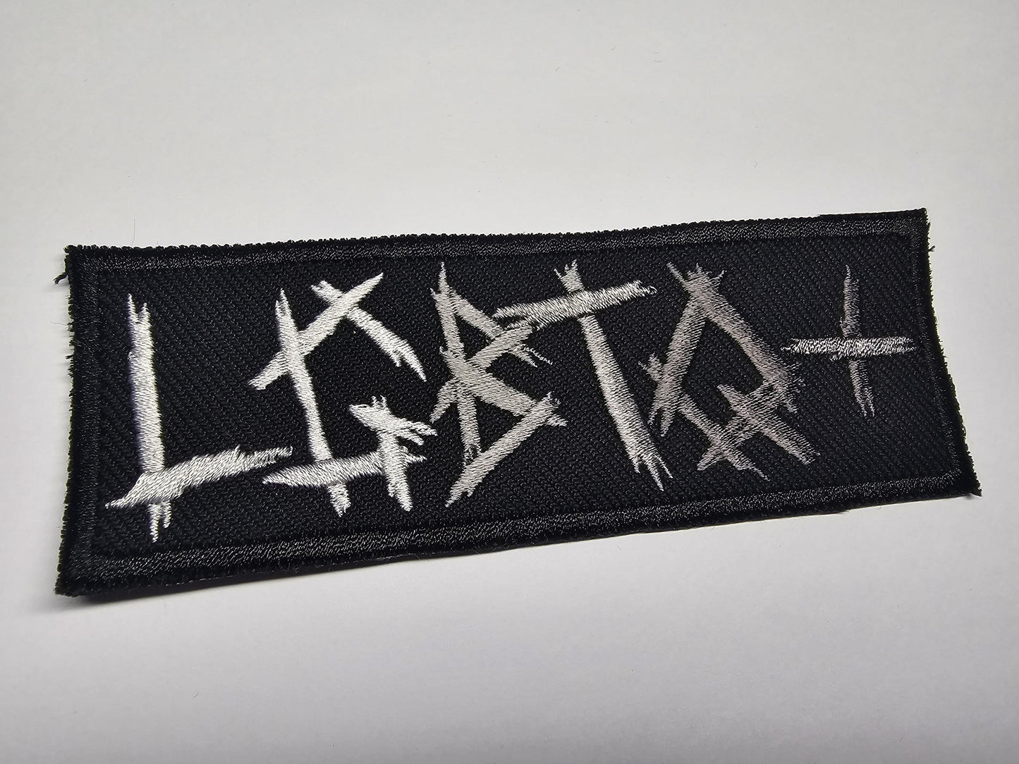 LGBTQ+ Black Metal Patch Embroidered