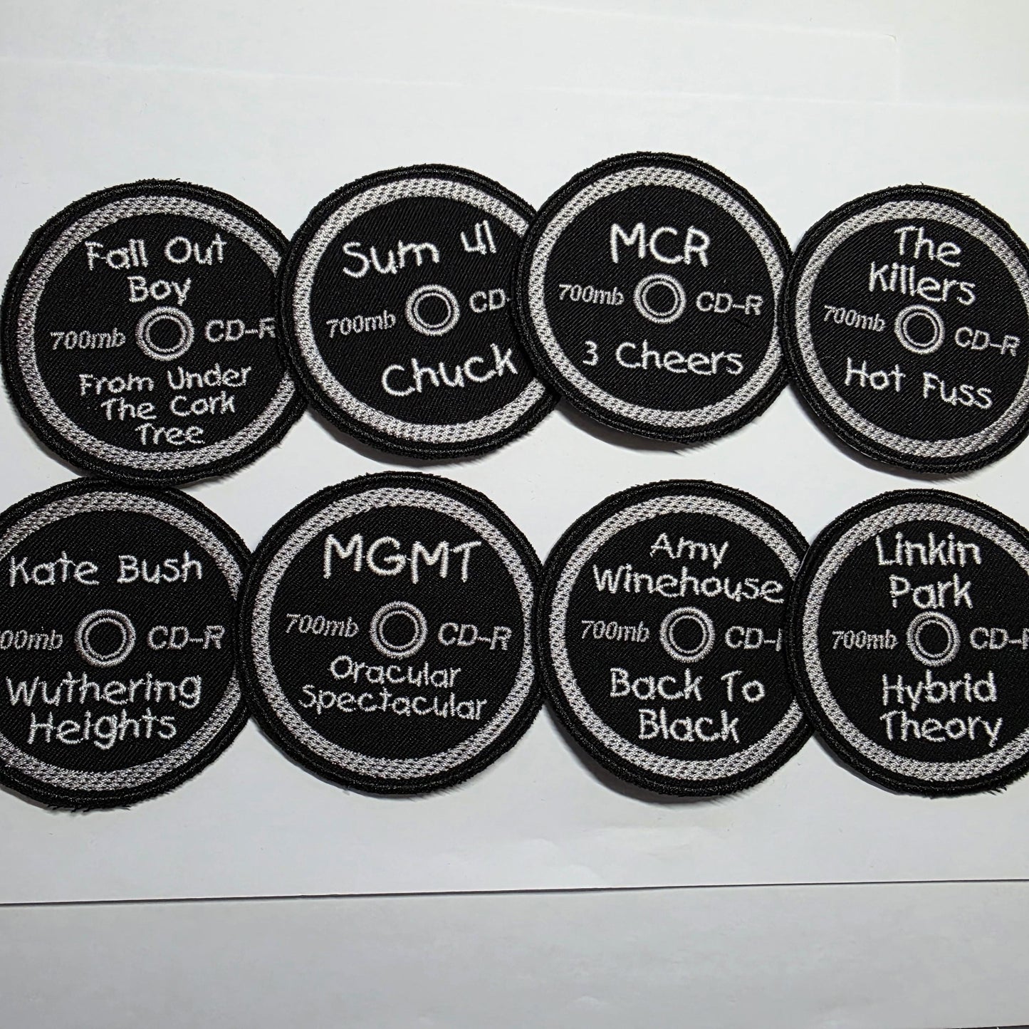 Burned CD's Customisable Y2K Millennial Nostalgia Meme Patch