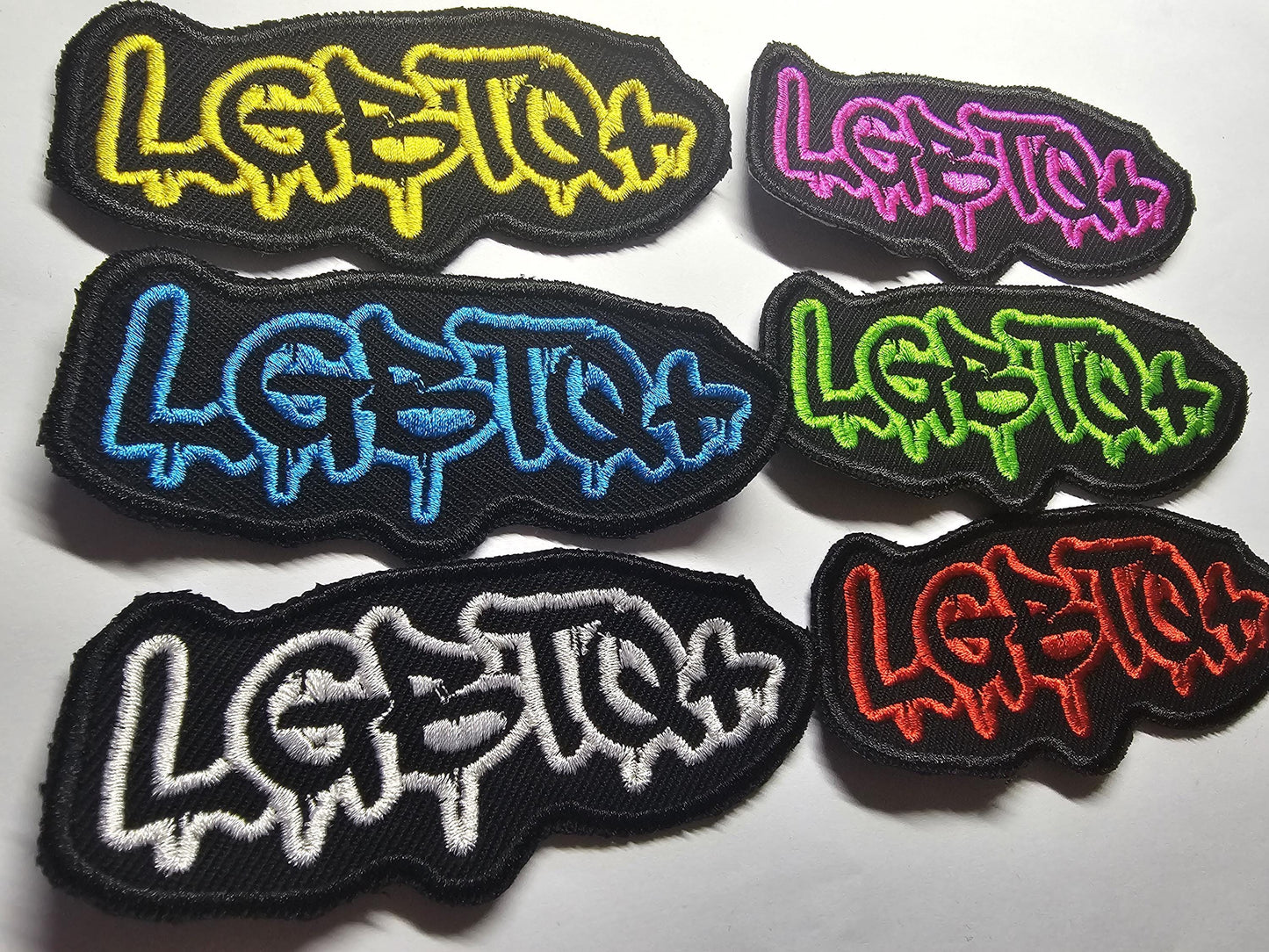 LGBTQ+ Graffiti Embroidered Patch for Pride