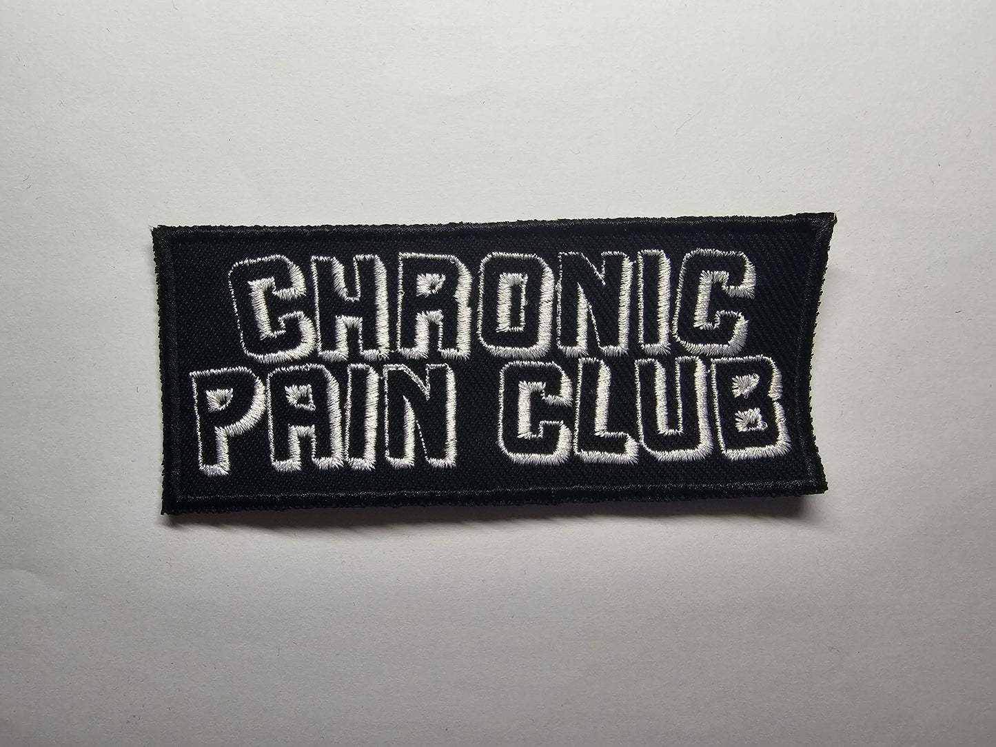 Chronic Pain Club Embroidered Patch