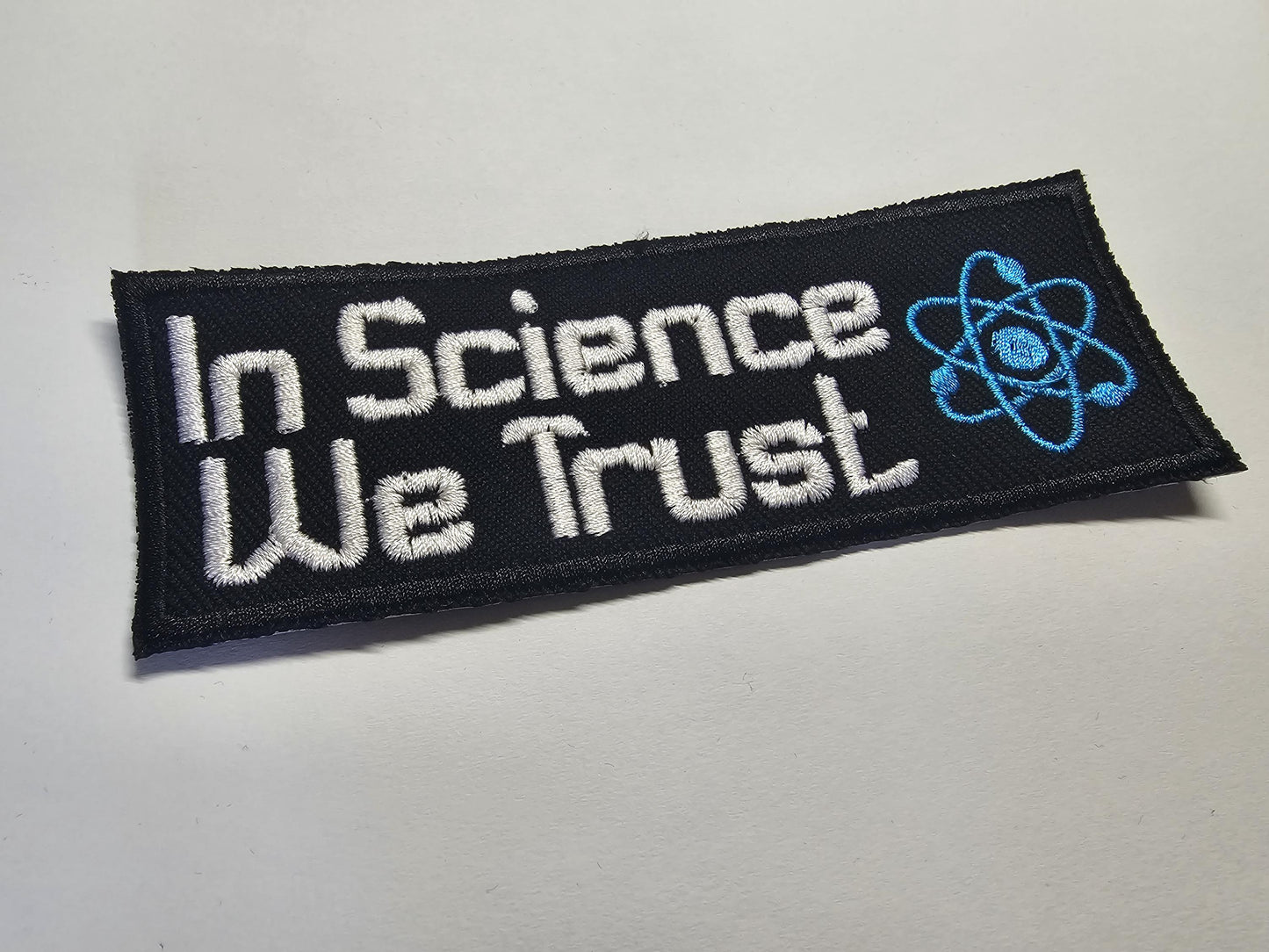 In Science We Trust Embroidered Patch