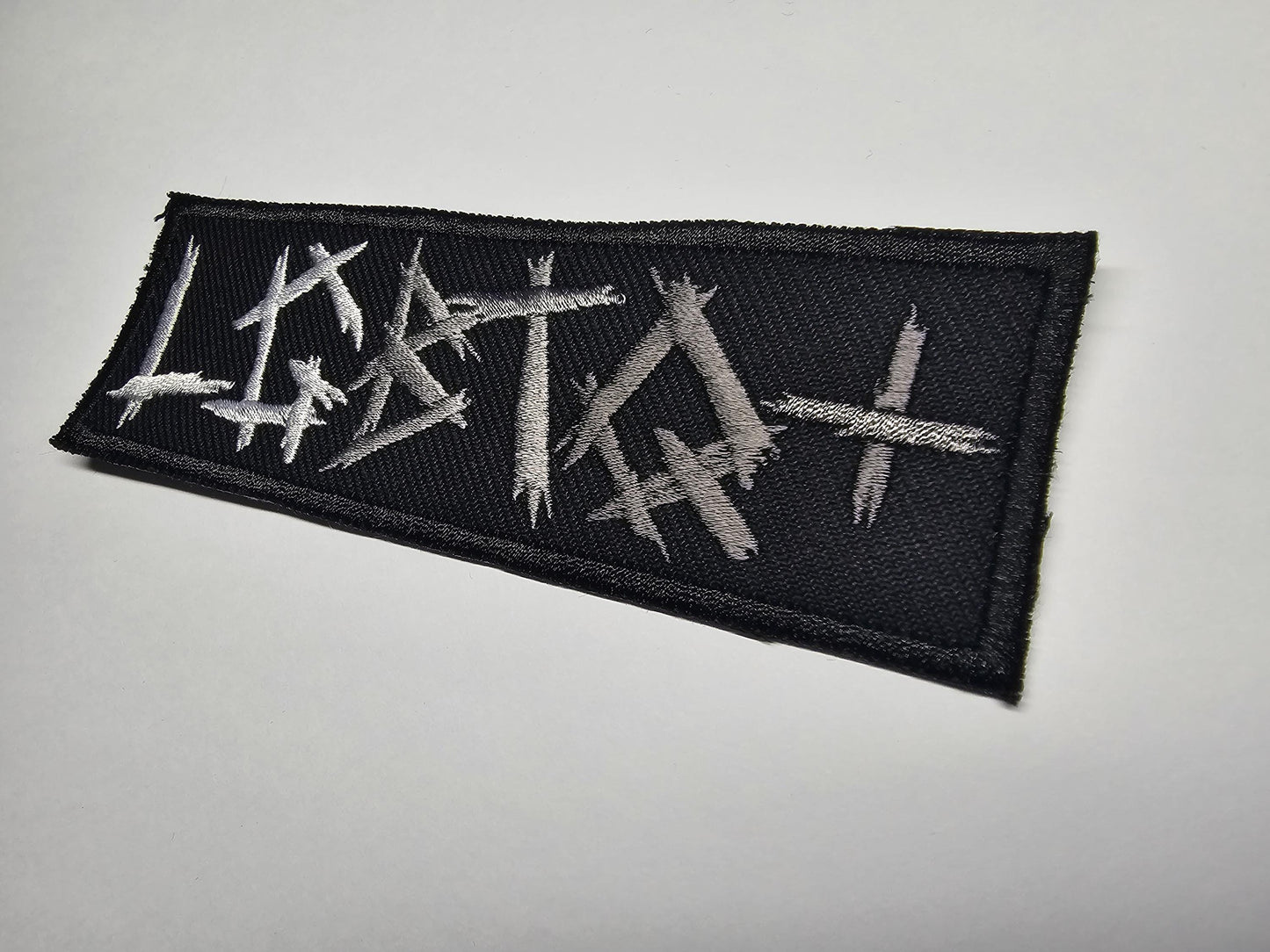 LGBTQ+ Black Metal Patch Embroidered