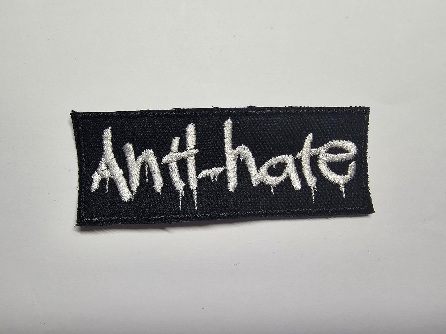 Anti Hate Graffiti Style Embroidered Patch Equality and Politics
