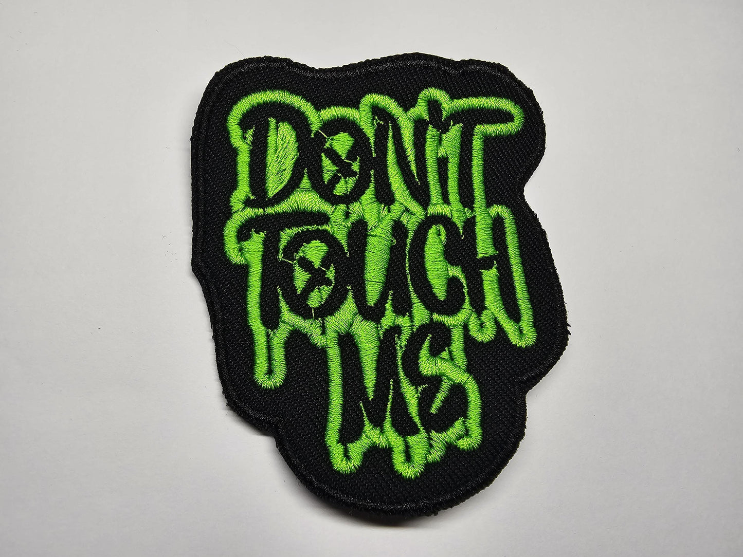Don't Touch Me Graffiti Introvert Neurodiverse Personal Space Embroidered Patch