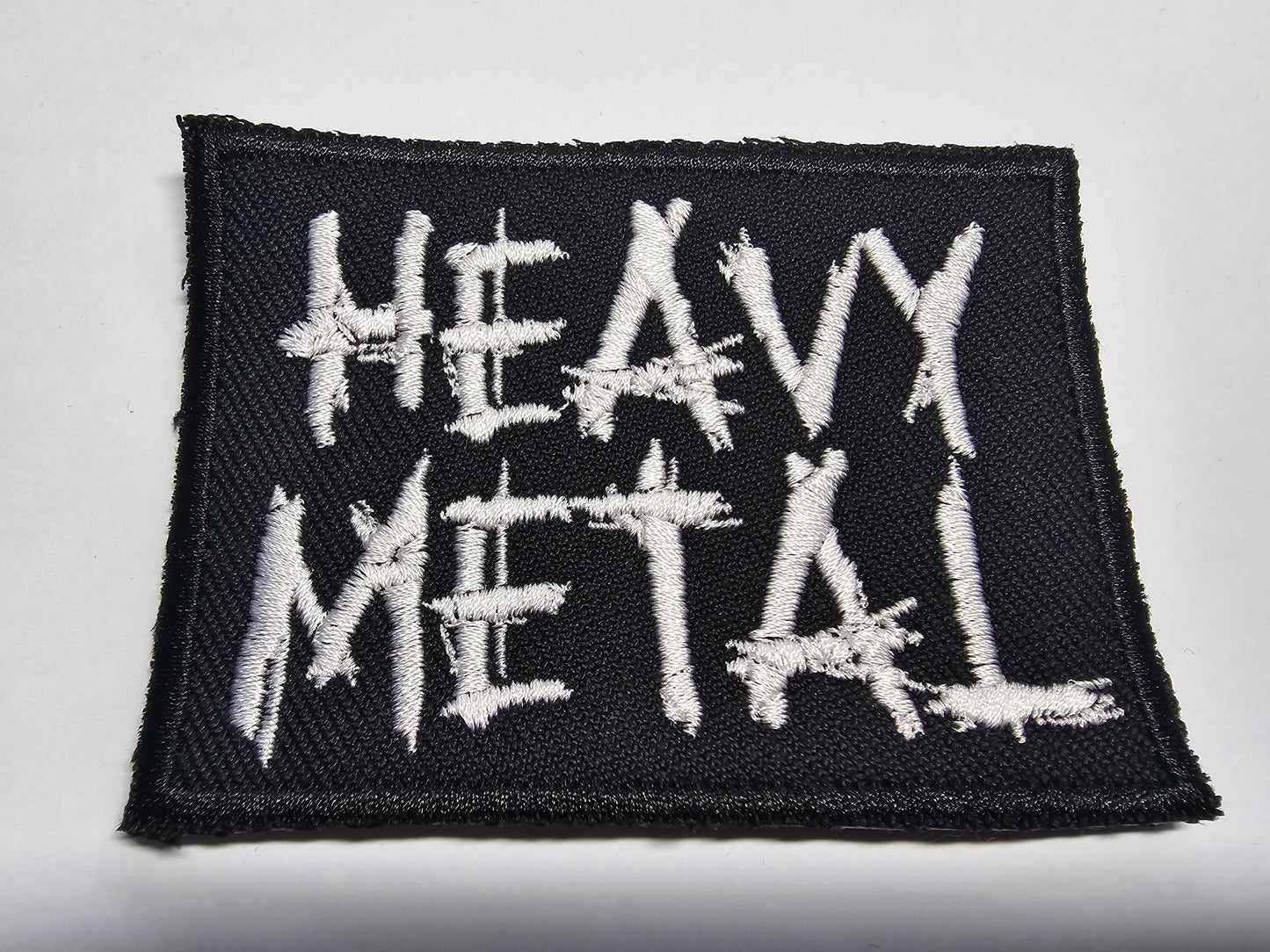 Heavy Metal Embroidered Patch