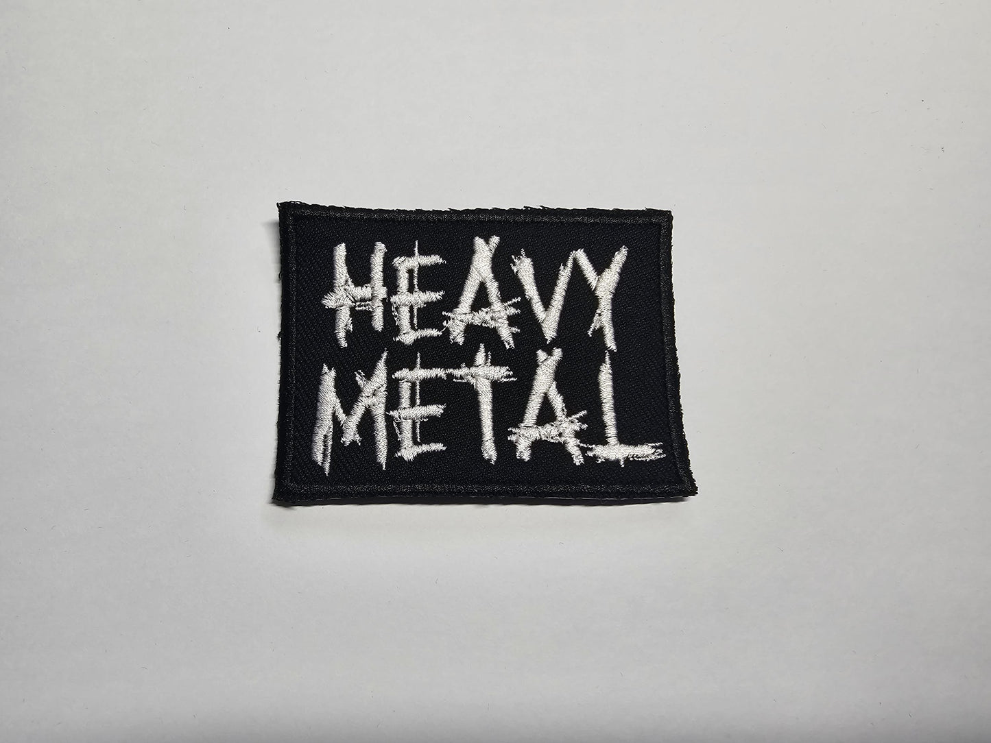 Heavy Metal Embroidered Patch