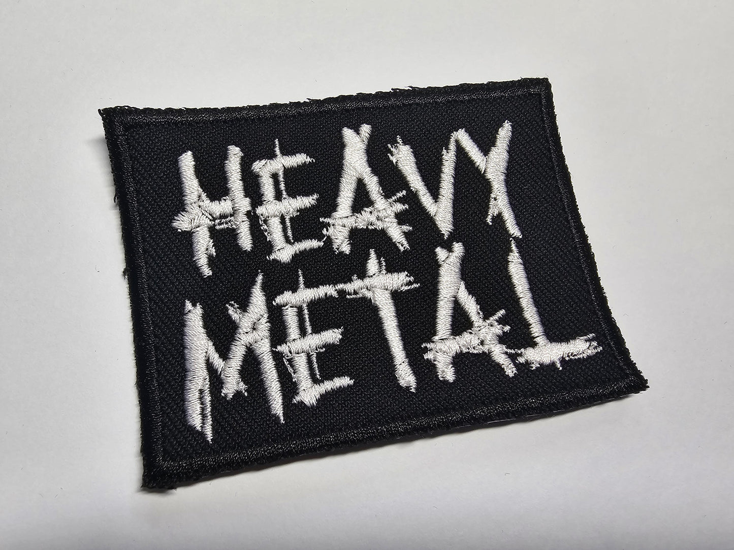 Heavy Metal Embroidered Patch