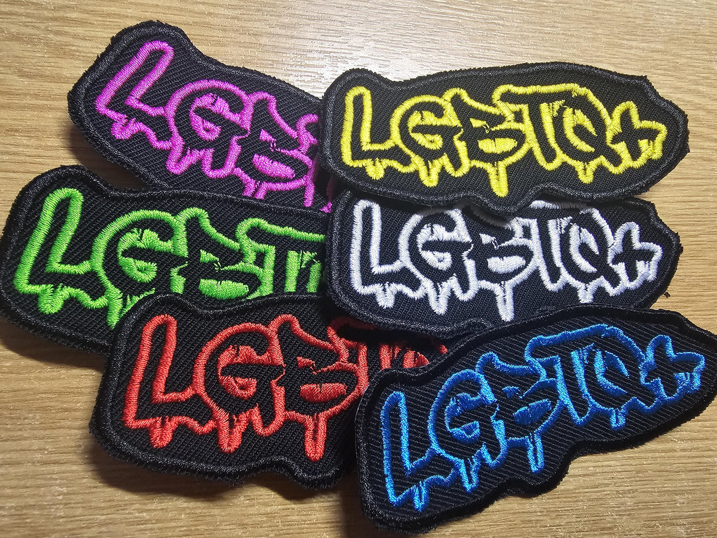 LGBTQ+ Graffiti Embroidered Patch for Pride
