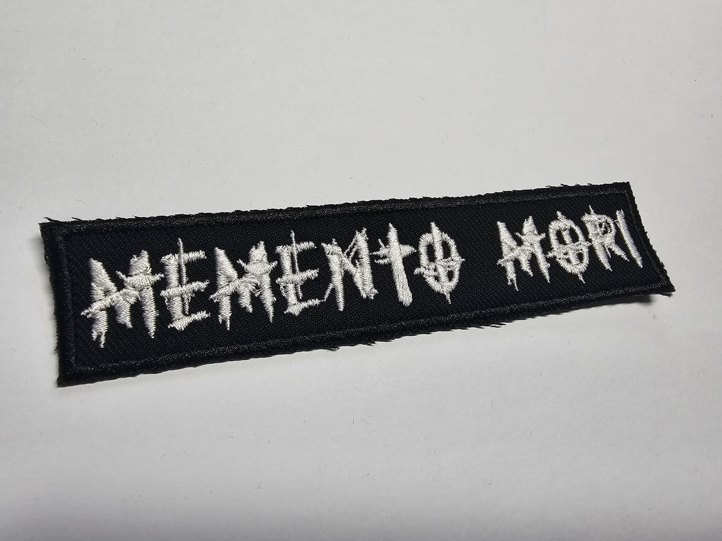 Memento Mori Embroidered Patch
