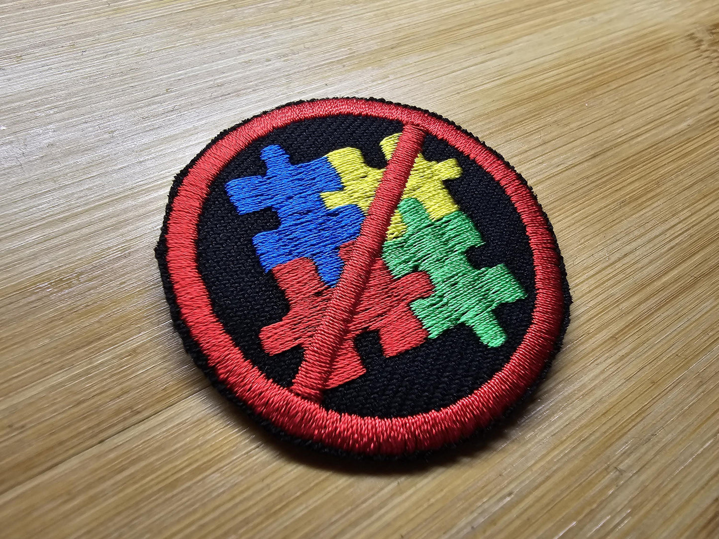 Autism Patch Anti Puzzle Piece