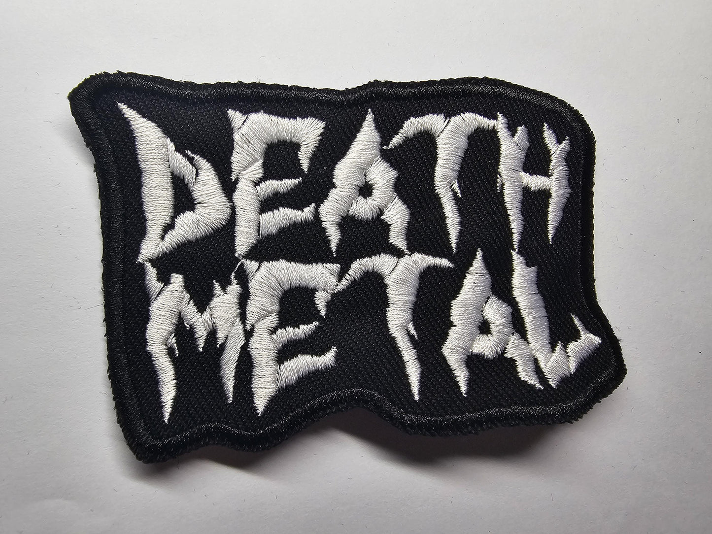 Death Metal Embroidered Patch Battle Jacket