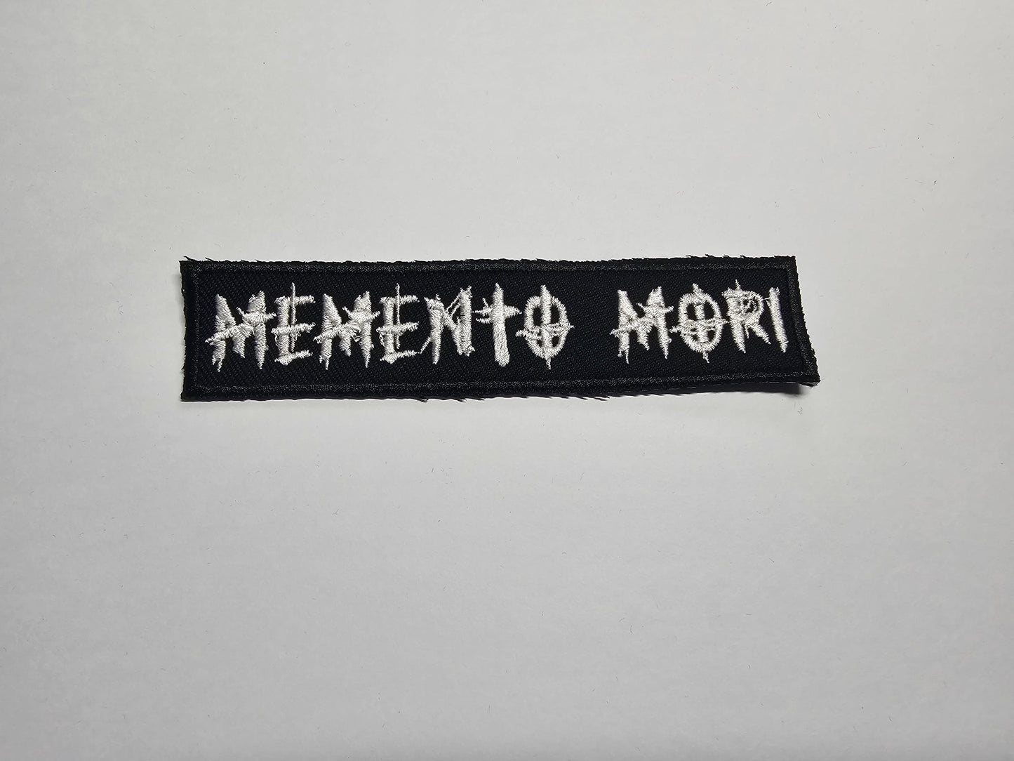 Memento Mori Embroidered Patch