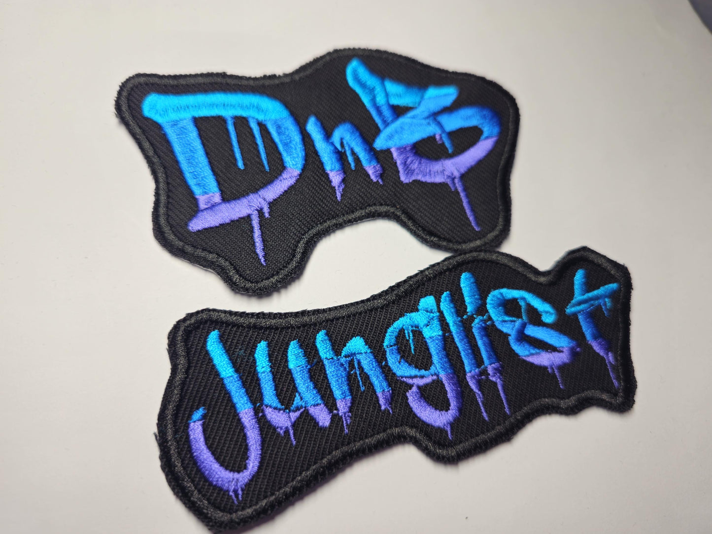 Drum and Bass Junglist Embroidered Patch