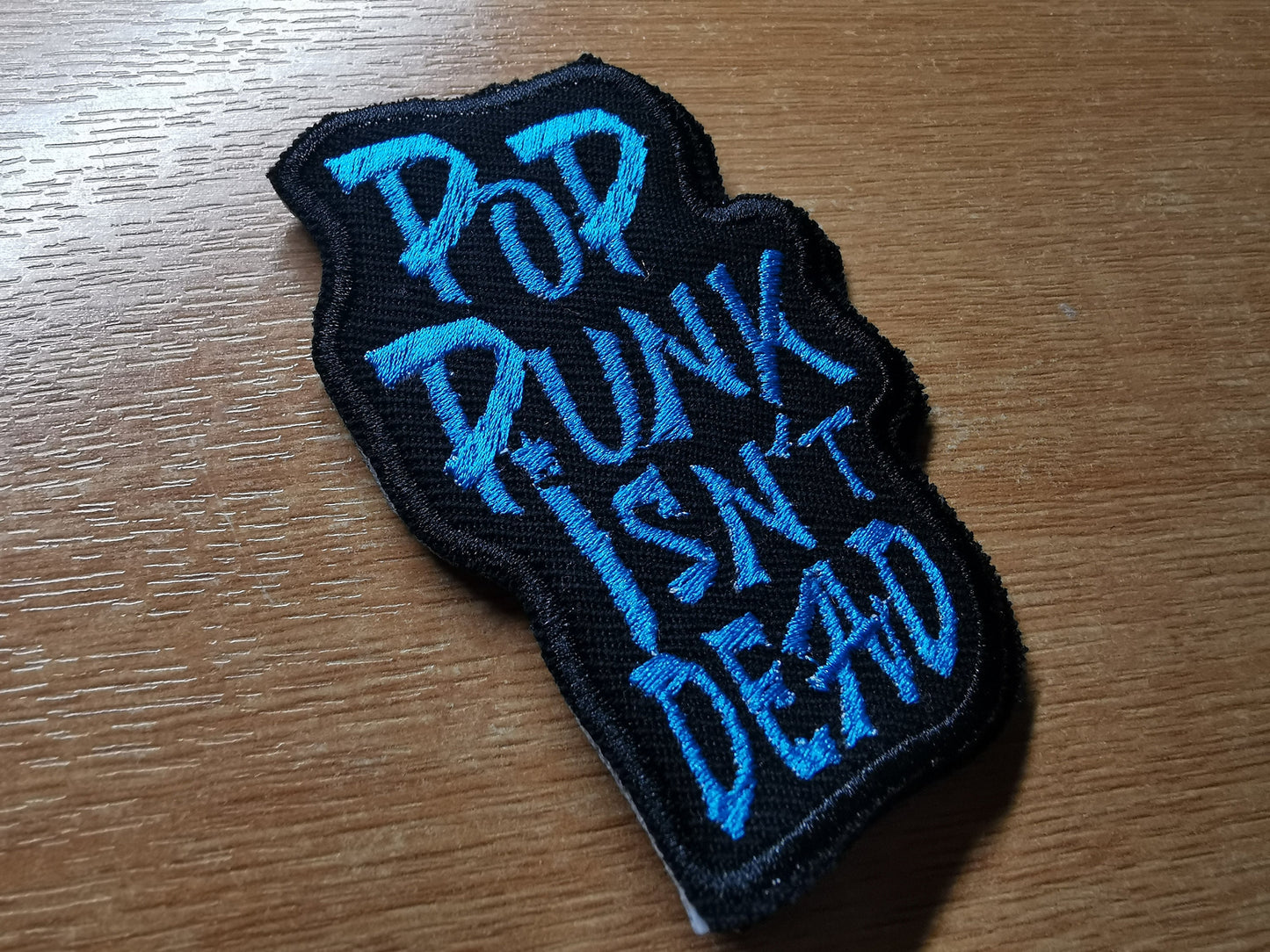 Pop Punk Isn't Dead Embroidered Iron On Patch Pop Punk 2022 Revival MGK Yung