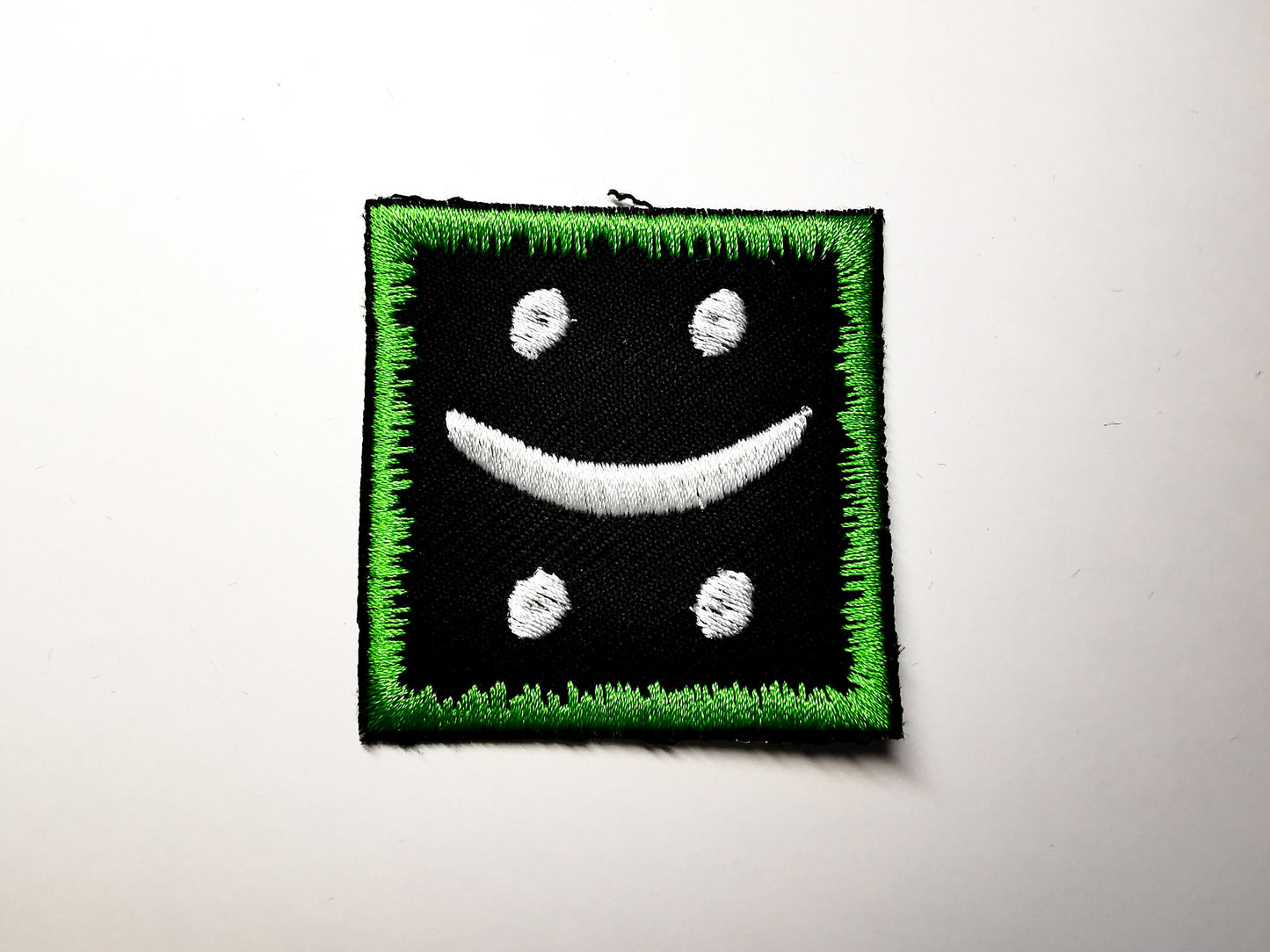 Bipolar Disorder Iron On Embroidered Patch Subtle Symbol for Vibrant Aqua Disability and Mental Health Awareness