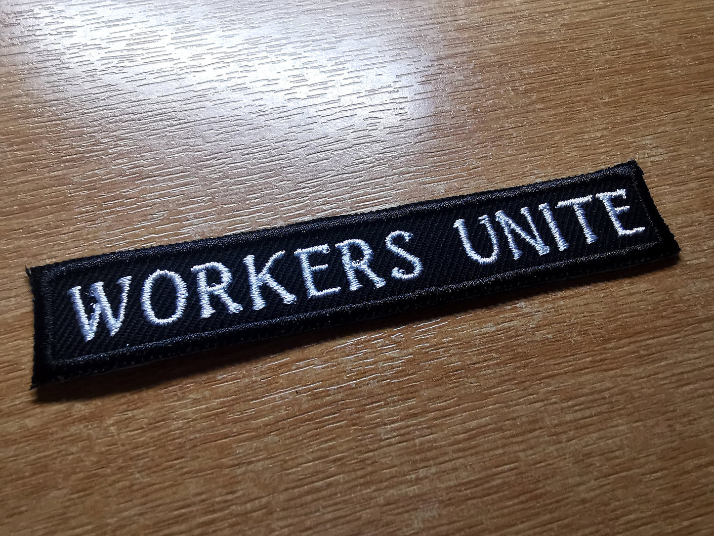 Pro Strike and Unions Workers Embroidered Iron On Patch Politics Punk