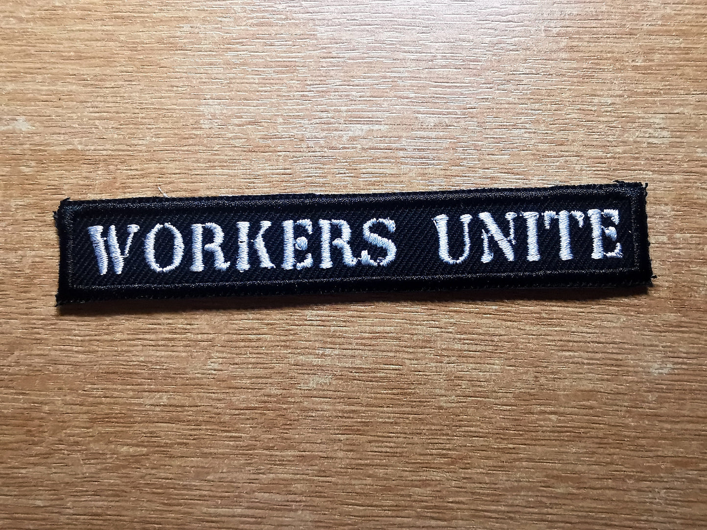 Pro Strike and Unions Workers Embroidered Iron On Patch Politics Punk