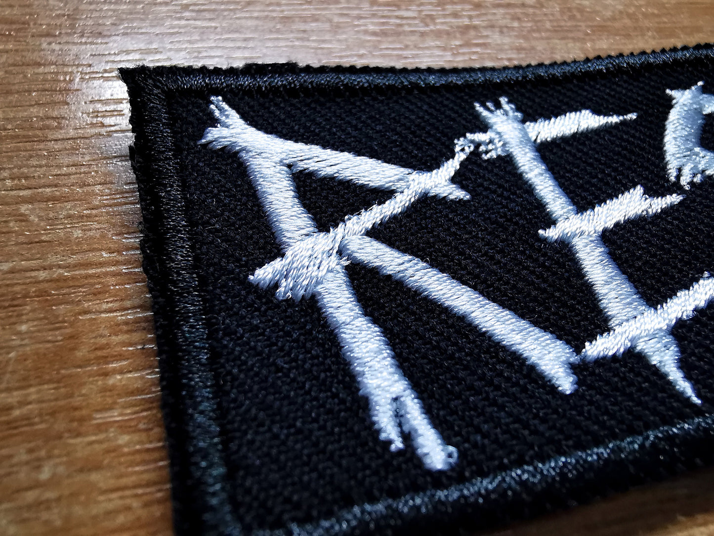 Resist Anarchist Politics Feminist Iron on Embroidered Patch