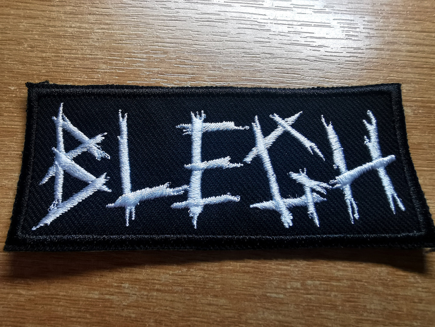 Blegh Metalcore Embroidered Patch Metal Breakdown Emo