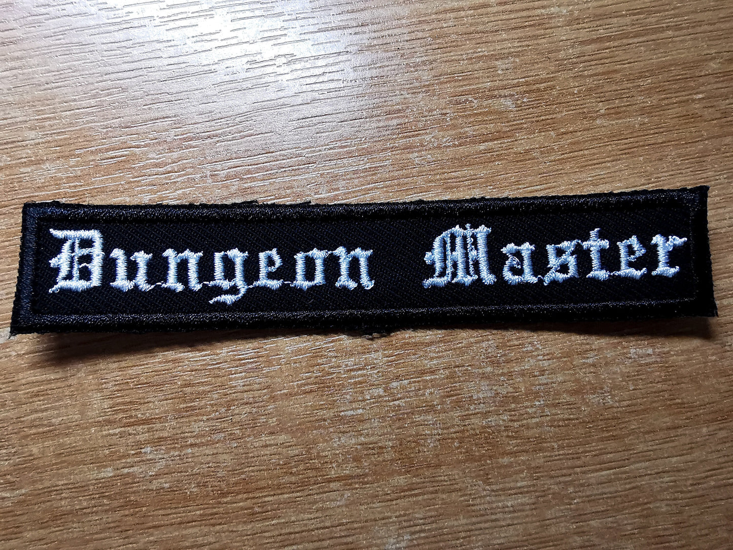 Game Master RPG Patch Tabletop Dungeon Synth and Fantasy Role-Play Embroidered Iron On
