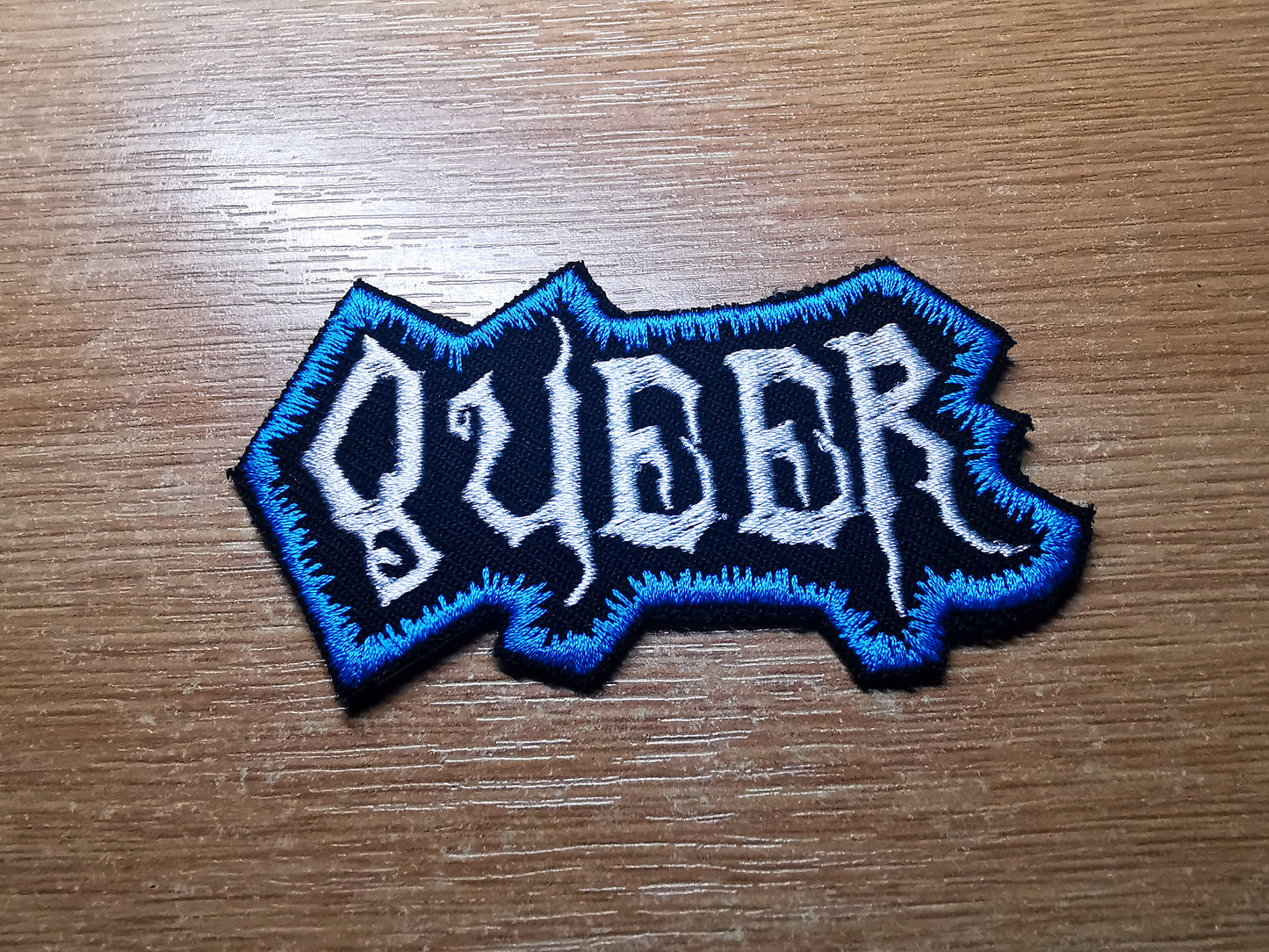 Queer Gothic LGBTQ+ Iron On Patch Pride Embroidered Patches