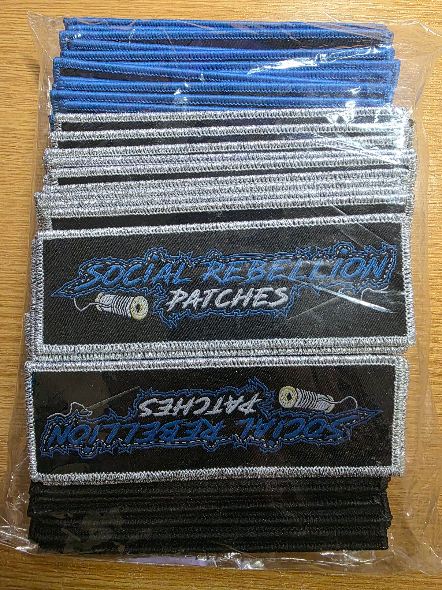 Social Rebellion Woven Patch