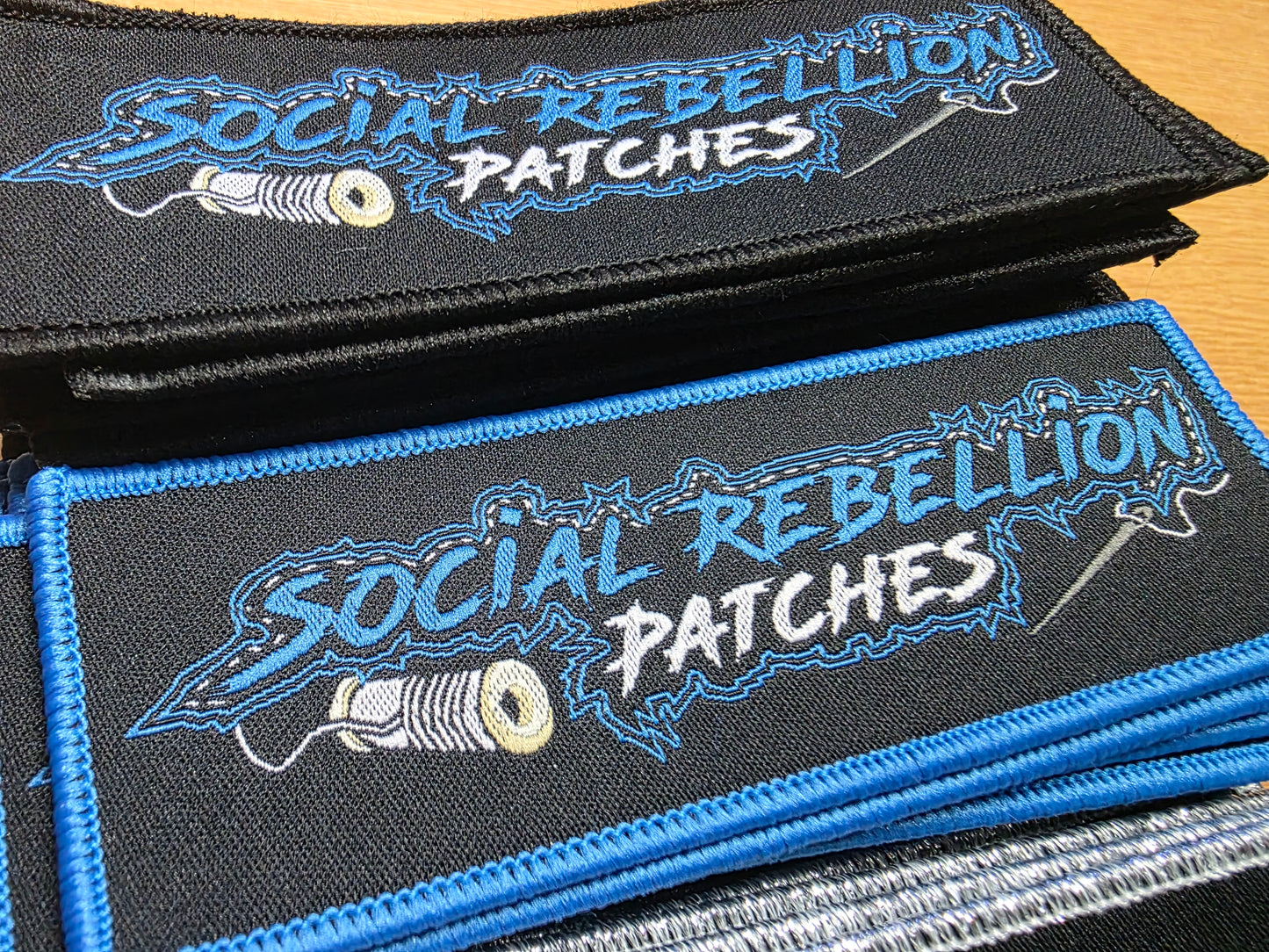 Social Rebellion Woven Patch