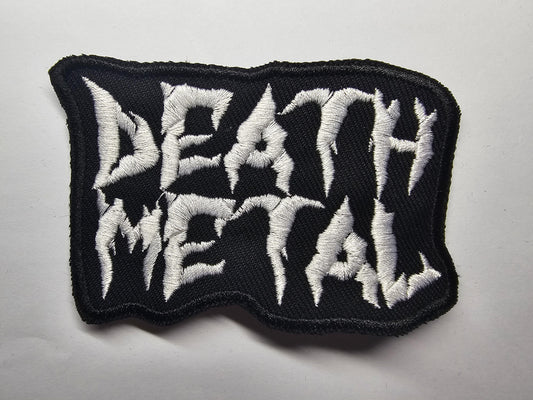 Death Metal Embroidered Patch Battle Jacket