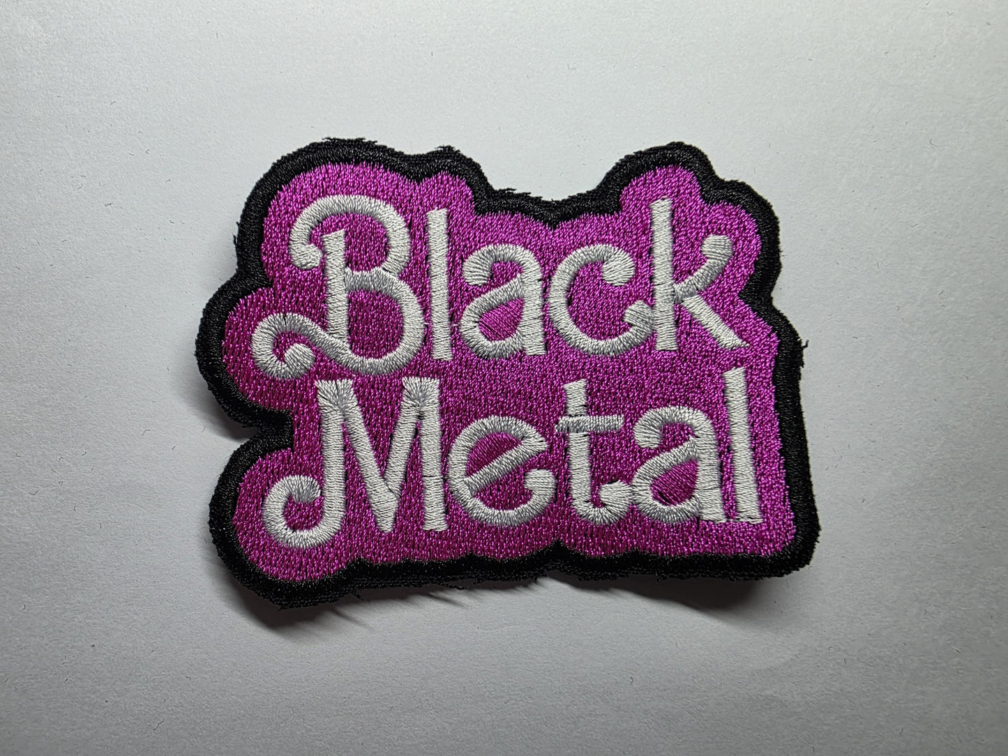 Black Metal Parody Embroidered Patch