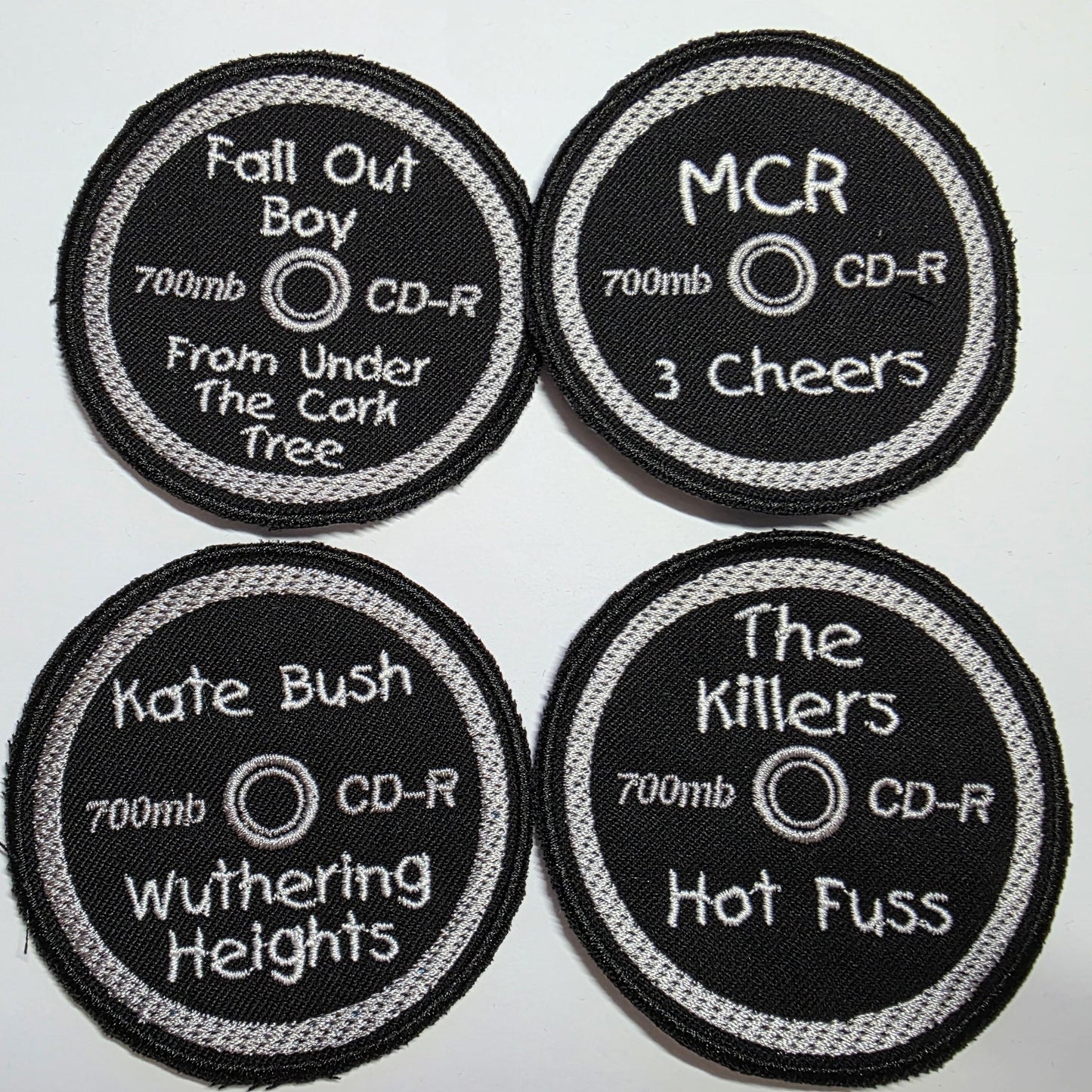 Burned CD's Customisable Y2K Millennial Nostalgia Meme Patch
