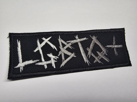 LGBTQ+ Black Metal Patch Embroidered