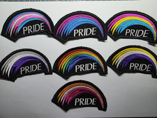 Pride Rainbows Trans, Bisexual, Lesbian, Asexual, Non-Binary and Pansexual Flags For LGBTQ+ Patch Enthusiasts