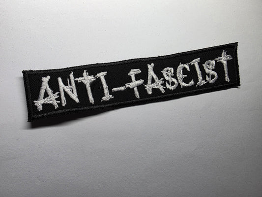 Anti-Fascist Death Metal Anti-Hate Embroidered Patch