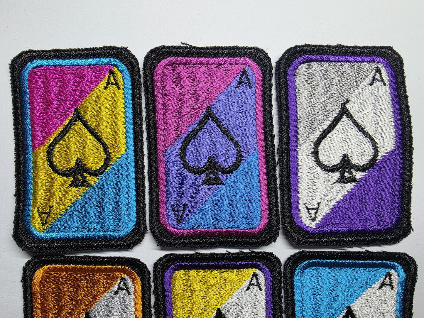 Pride Ace of Spades Trans, Bisexual, Lesbian, Asexual, Non-Binary and Pansexual Flag Playing Cards