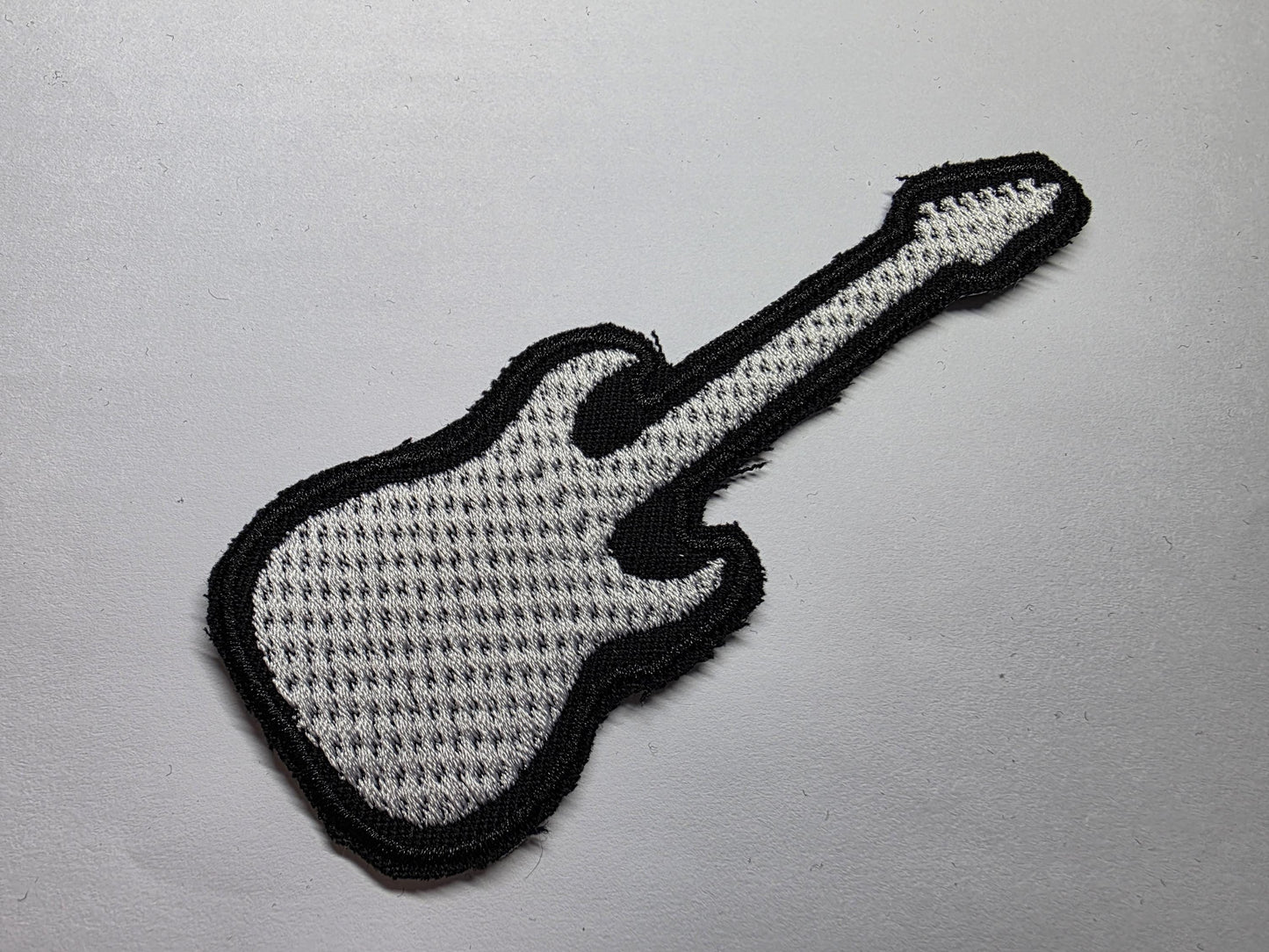 Guitars Embroidered Patch Live Music Fans Metalheads and Punks