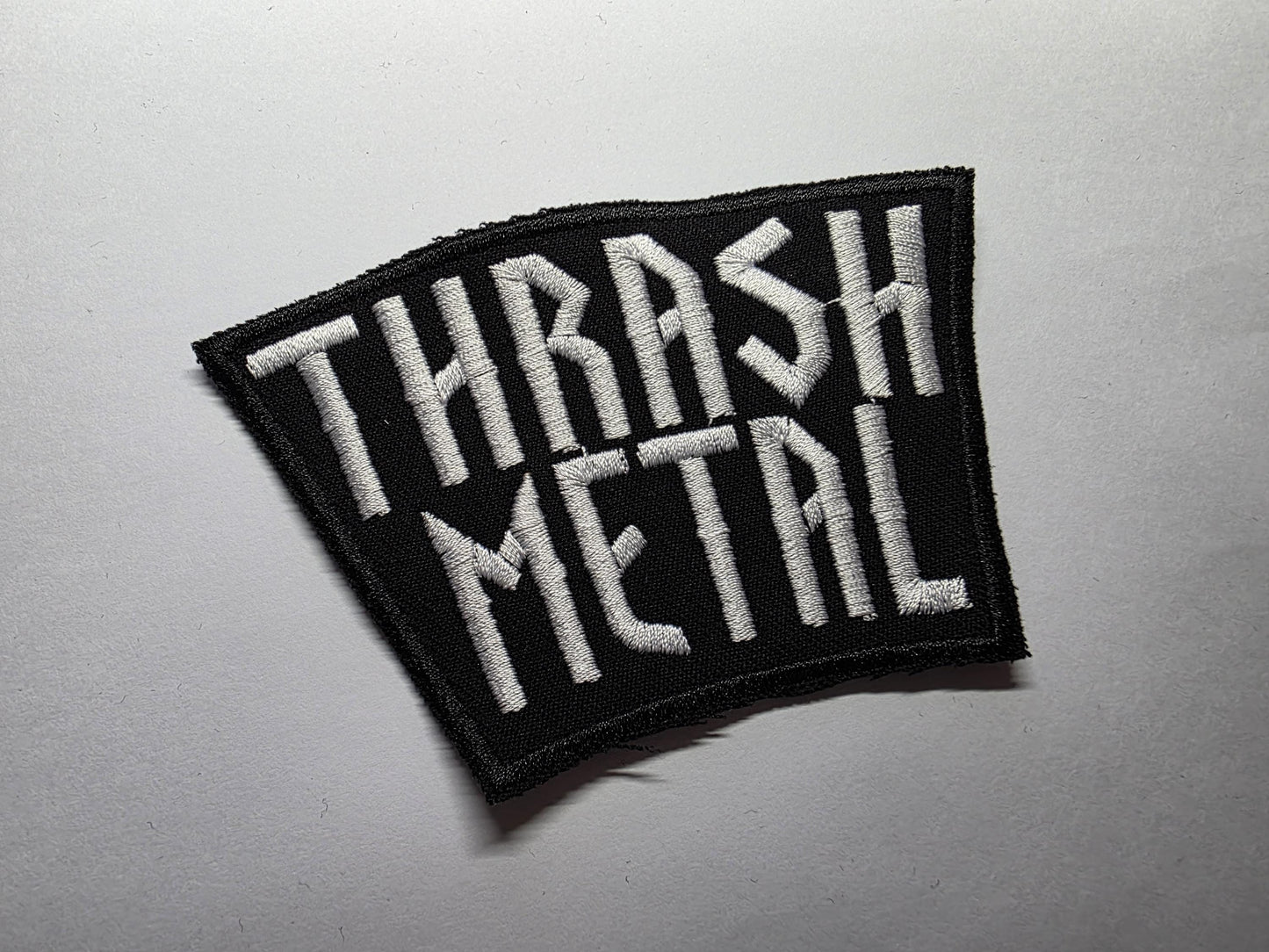Thrash Metal Embroidered Patch Genre Heavy Metal Patches