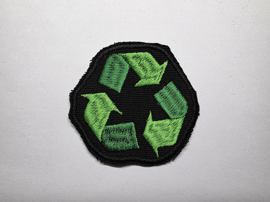 Recycle Pro-Environmental Embroidered Patch