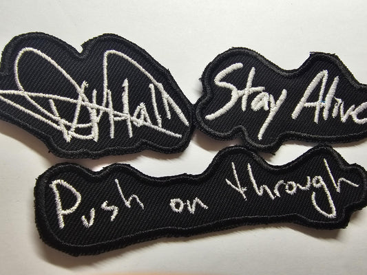 Autograph and Handwriting as a Custom Patch