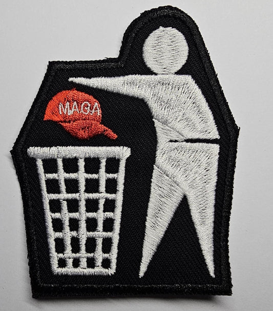 Anti-Hate Embroidered Patch