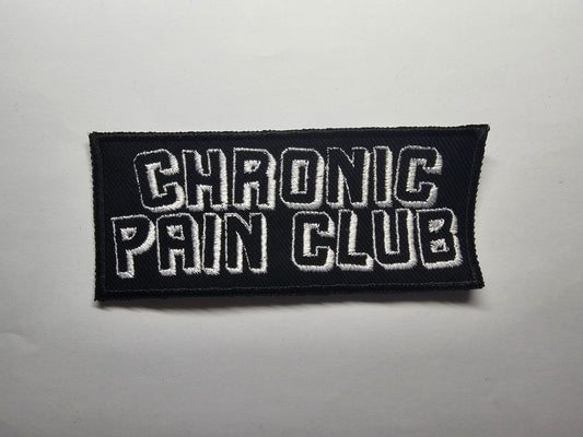 Chronic Pain Club Embroidered Patch