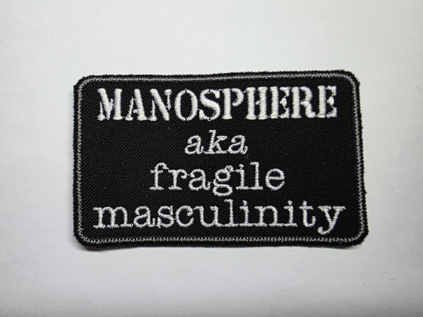 Anti-Misogyny Embroidered Patch Patriarchy Feminist Women Safety