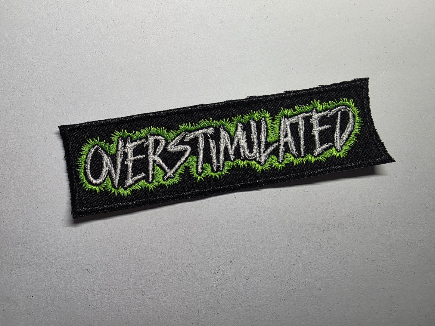 Overstimulated Introvert Neurodiverse Personal Space Embroidered Patch