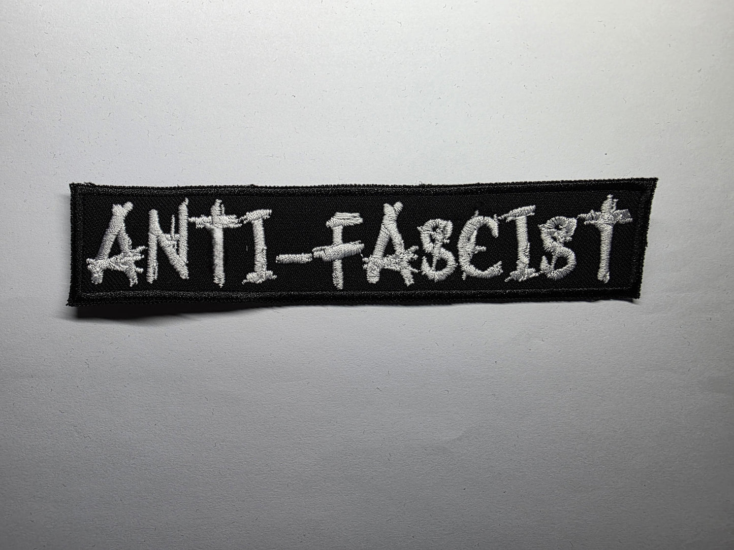 Anti-Fascist Death Metal Anti-Hate Embroidered Patch