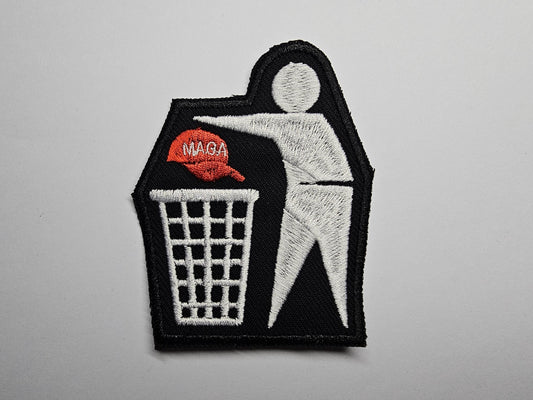 Anti-Hate Embroidered Patch
