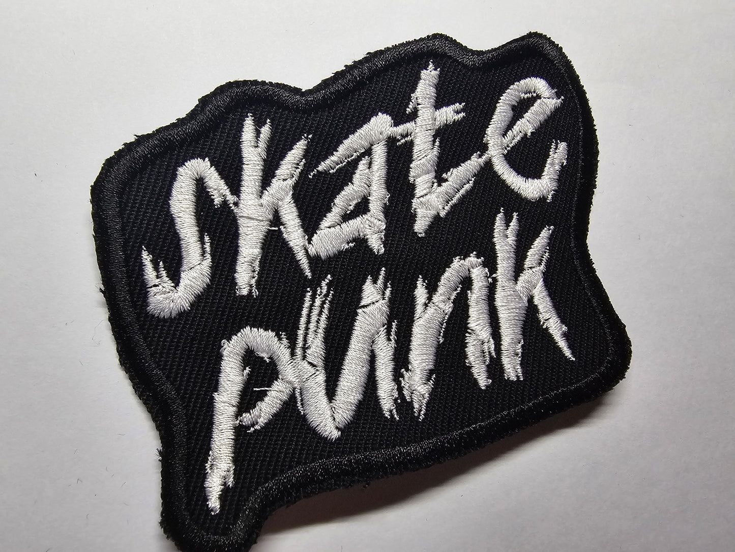 Skate Punk Embroidered Patch