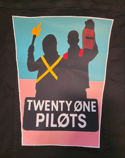 Twenty One Pilots Back Patch