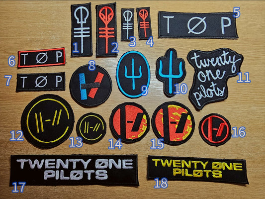 TØP Fan Patches